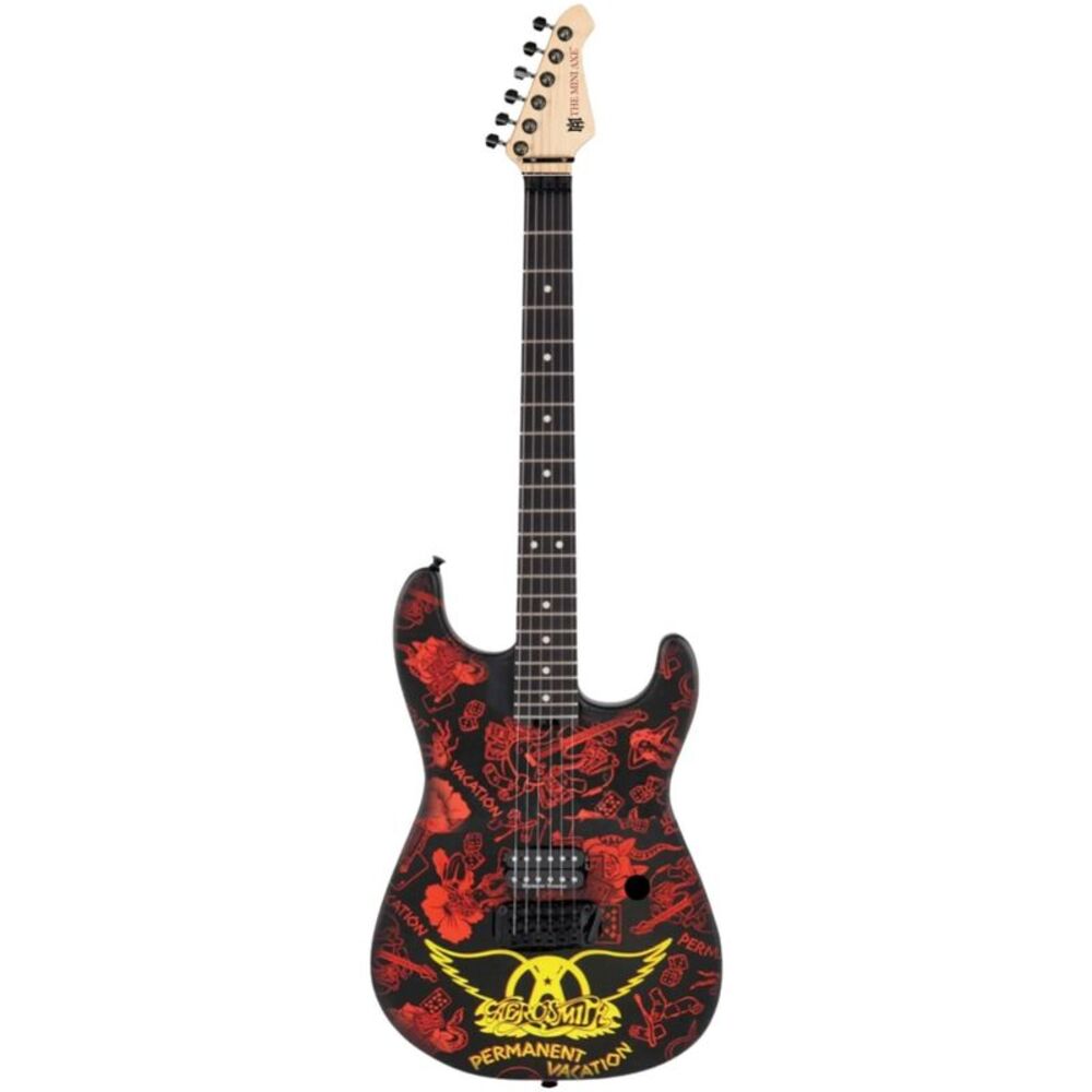 Aerosmith - The Mini Axe - Aerosmith - Permanent Vacation - Mini Guitar Replica
